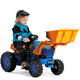送礼礼物 快乐年华儿童工程车 挖土机儿童可坐可骑玩具童车