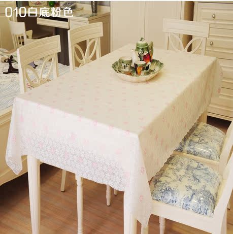 台布餐桌布防水 高档PVC防油免洗餐桌垫 欧式塑料茶几布包邮