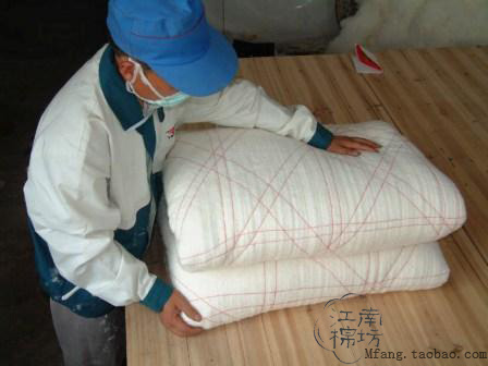 手工制作新疆棉花被子 春秋冬垫被棉絮褥子棉胎 棉花被芯