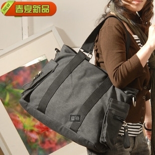 包包2014新款包 时尚韩版学院女包 帆布包 手提单肩斜挎包