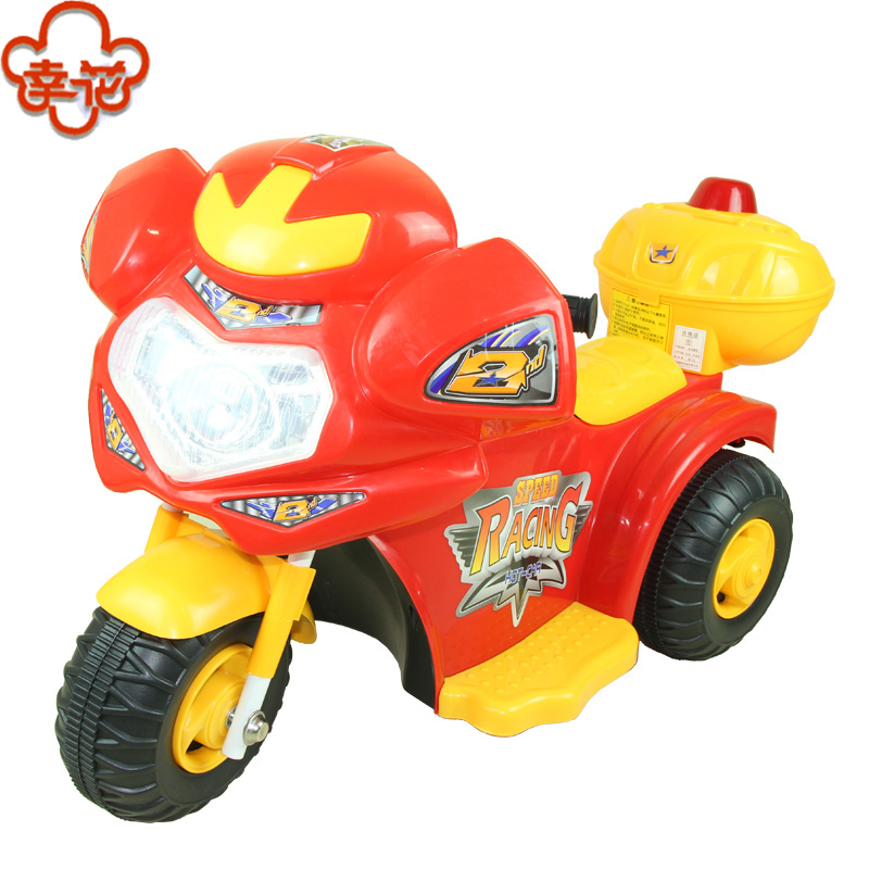 幸花儿童电动摩托车 电瓶车 三轮玩具车 童车 10885A