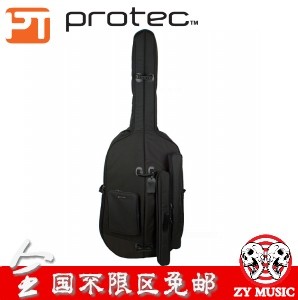 全国包邮正品Protec普路太高级3/4弦贝司便携包低音提琴厚包防水