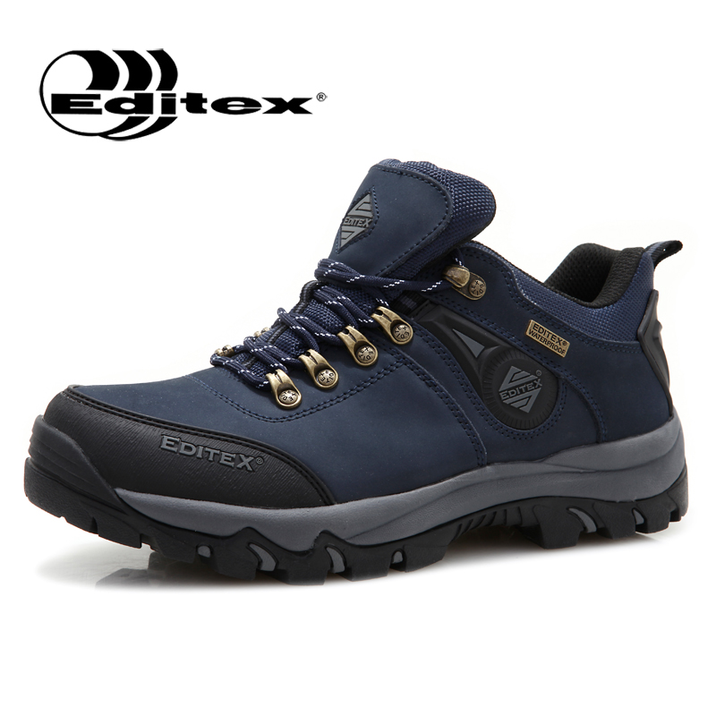 EDITEX/伊蒂泰斯 登山鞋2014中帮全牛皮防滑耐磨户外男女鞋徒步鞋