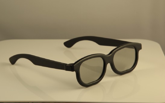 厂家批发影院专用线偏光3D眼镜 偏振立体眼镜 双投影立体眼镜