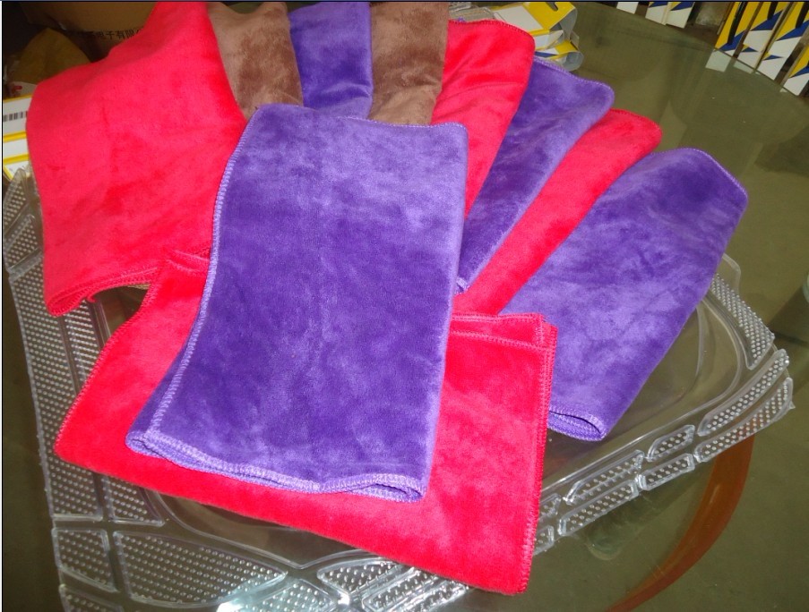 加厚纤维 多用型 擦车巾  打腊毛巾 超厚 超细纤维浴巾 30*70mm