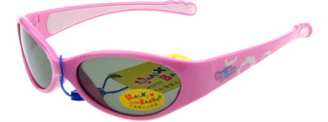 开心宝贝　超软TR90硅胶环保儿童偏光太阳眼镜 男童女童卡通墨镜