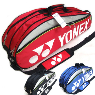 yonex/尤尼克斯羽毛球包正品新款 红色9332单肩包配鞋袋特价包邮