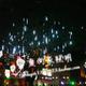 LED流星雨流星灯镂空彩灯闪灯串灯灯串节日装饰圣诞婚庆防水灯管