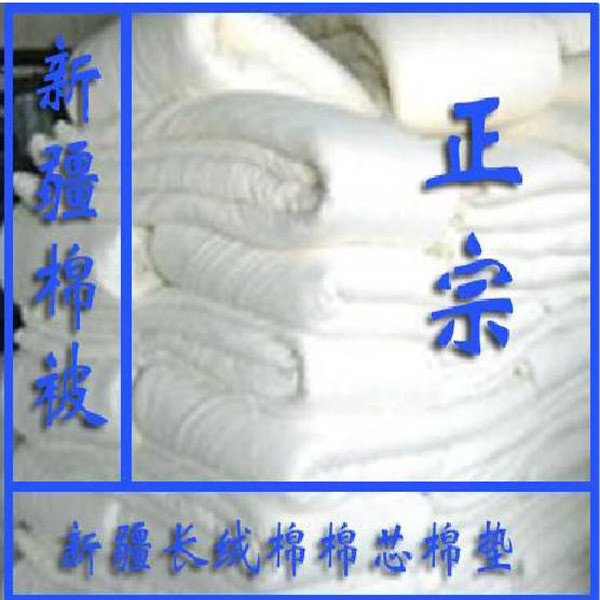 新疆棉被 一级长绒棉棉花被子垫褥 1斤-10斤单双人被 定制 包快递