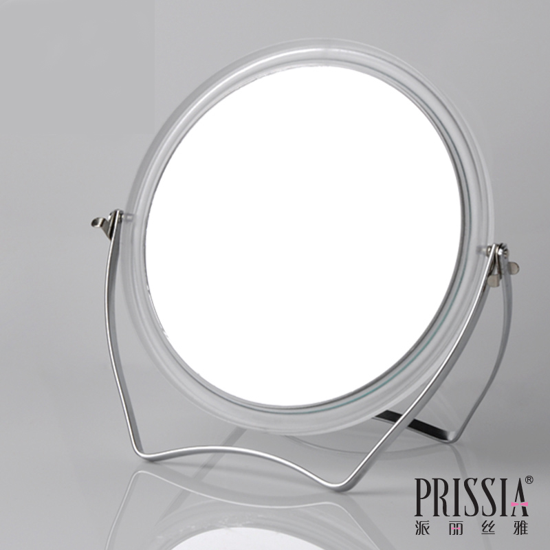 双面台式镜子 美容镜 化妆镜 梳妆镜 可折叠 可旋转 北欧简洁风格