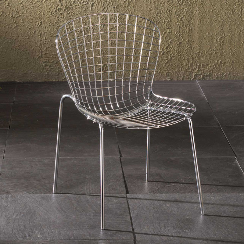 怡人大师设计椅子 休闲椅 餐椅 椅子 凳子 铁椅 金属椅 铁网