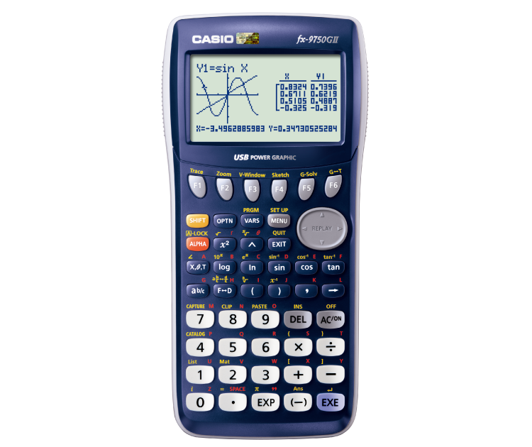 商城正品 卡西欧FX-9750GⅡ绘图图形 编程型 科学函数计算器特价