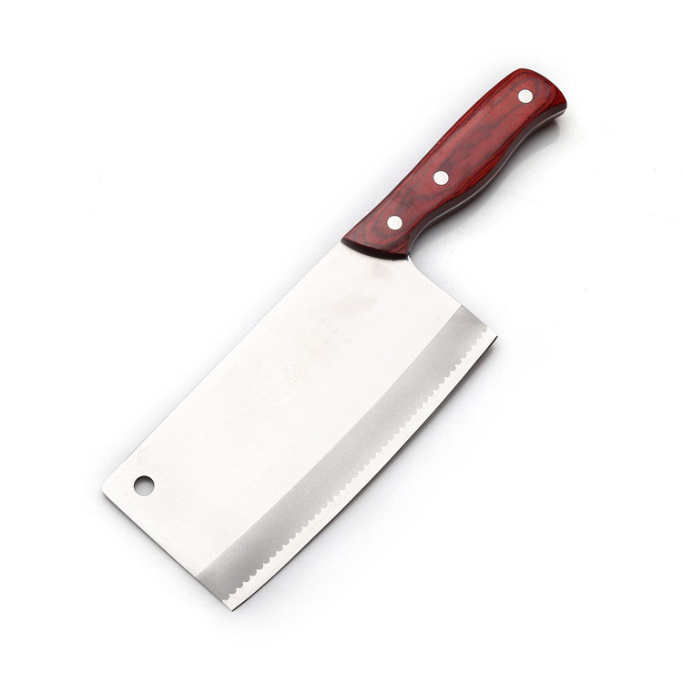 朱家手工锻打9铬不锈钢切片刀厨刀超薄最锋利菜刀比德国进口刀具