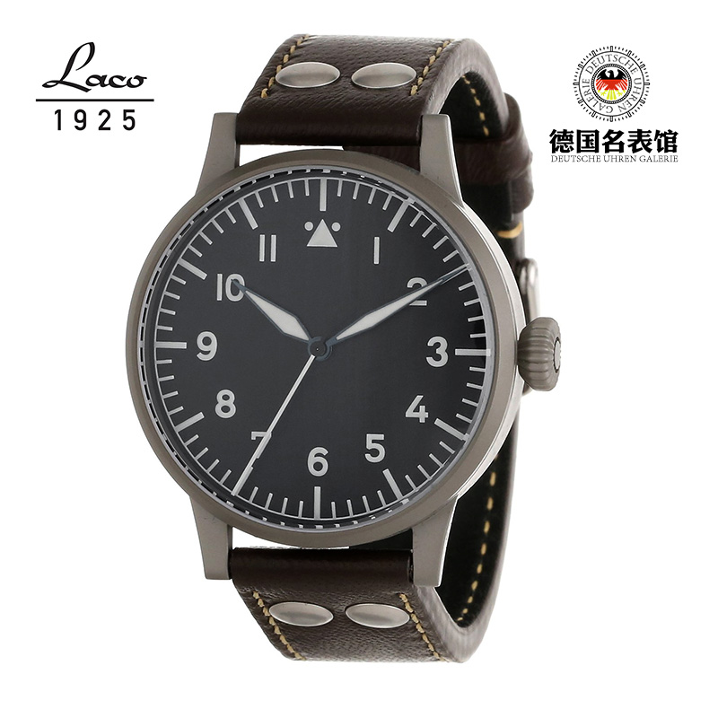 德国 Laco朗坤 飞行员系列 自动机械男手表 861748手表 男表