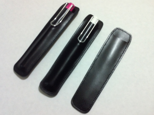 现货促销  黑色皮质笔套 适合各种凌美/钢笔  1个