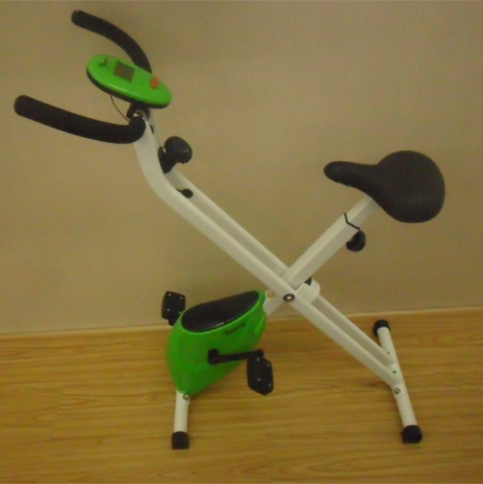 特价本步 磁控家用超静音折叠动感健身单车 室内脚踏自行车