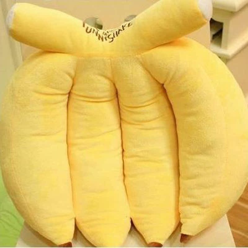 特包邮创意可爱香蕉水果大号抱枕 沙发抱枕靠垫靠枕坐垫腰枕 礼品