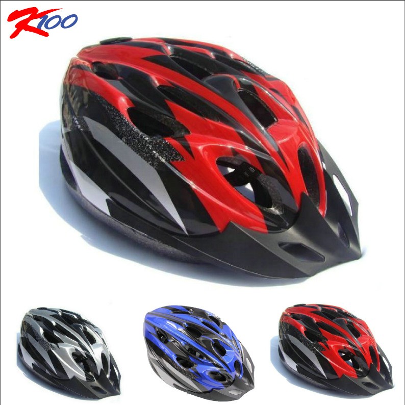 超值骑行头盔 公路山地自行车头盔 单车头盔装备安全帽买头盔送帽
