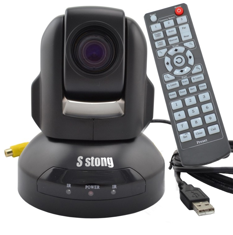USB光学变焦视频会议摄像机 视频会议摄像头 自动聚焦 360度旋转