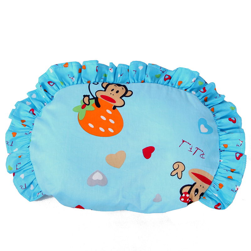 2014夏季新款荞麦枕 0-6个月定型枕防偏头枕头 助宝宝睡眠吸汗枕
