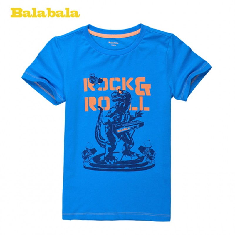 巴拉巴拉2015夏季新款专柜正品男童短袖T恤童装T恤衫圆领儿童短T