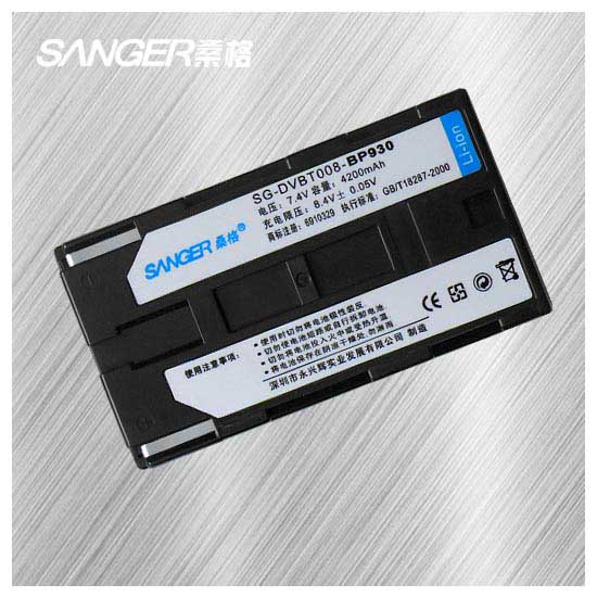 桑格 适用于佳能BP930 兼容BP915 BP945 XL1 XL2 XM1 XM200I电池