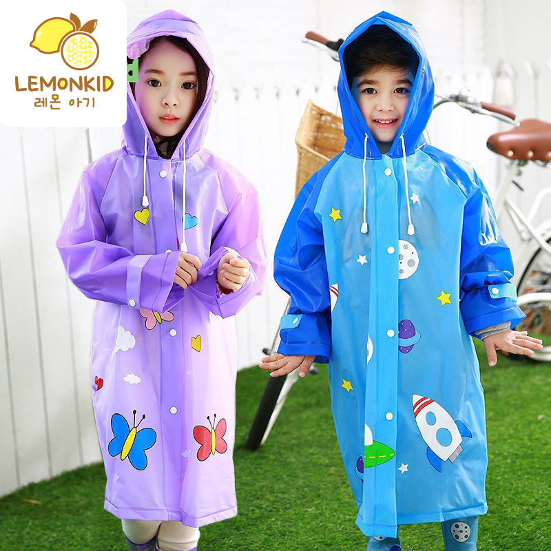 韩国儿童雨衣女童雨衣男童雨披学生小孩雨衣宝宝雨衣学生雨衣包邮