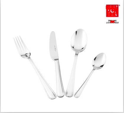 双立人开普敦西餐具4件套刀叉勺子西餐餐具套装德国进口不锈钢