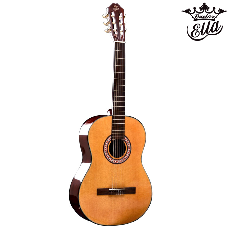 特价包邮 ELLA正品乐器古典吉他 39寸正桶黑色吉他初学练习木吉他
