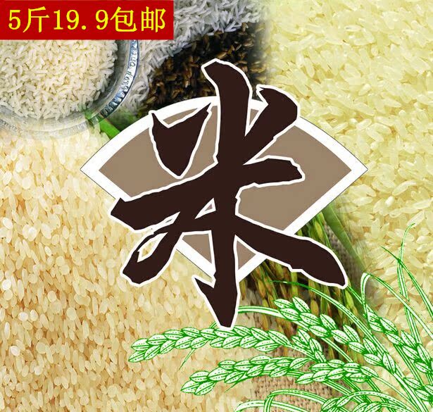正宗东北大米五常大米稻花香大米绿色不抛光农家大米5斤包邮