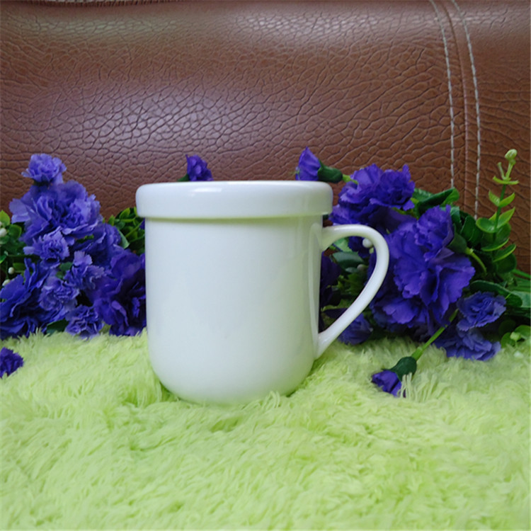 高档陶瓷会议杯碟套咖啡杯碟荧光瓷创意骨瓷奶茶饮水杯茶水杯碟套