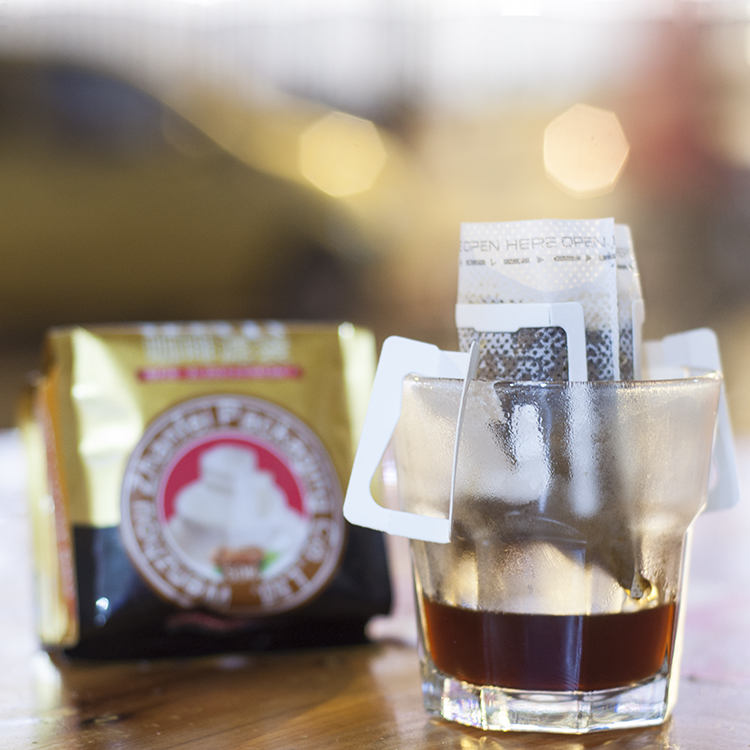 日本进口挂耳式咖啡滤纸袋 50枚食品级封装 首发特惠包邮送咖啡豆
