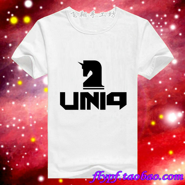 新男团UNIQ组合独角兽同款歌迷应援服 吧服 粉丝 夏装短袖T恤2