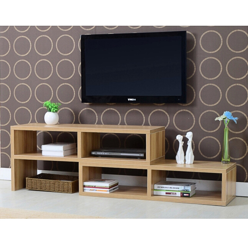 包邮电视柜 组合简约现代时尚多功能伸缩实木质欧式电视机柜客厅