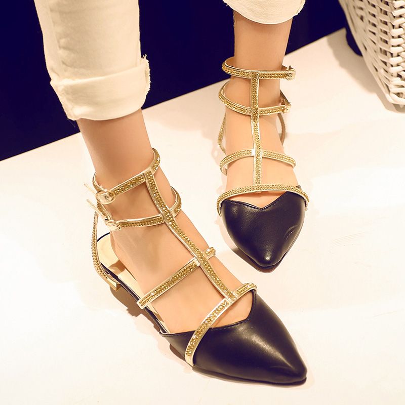 2015 women sandal casual shoes fashion thong sandals flattie