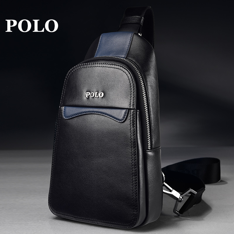 Polo2016新款男包男士胸包韩版运动潮休闲包包单肩斜挎背包腰包