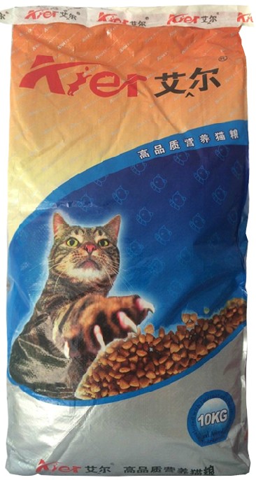 艾尔猫粮10kg 幼猫成猫主粮海洋鱼味猫粮20斤 宠物猫咪流浪猫猫粮