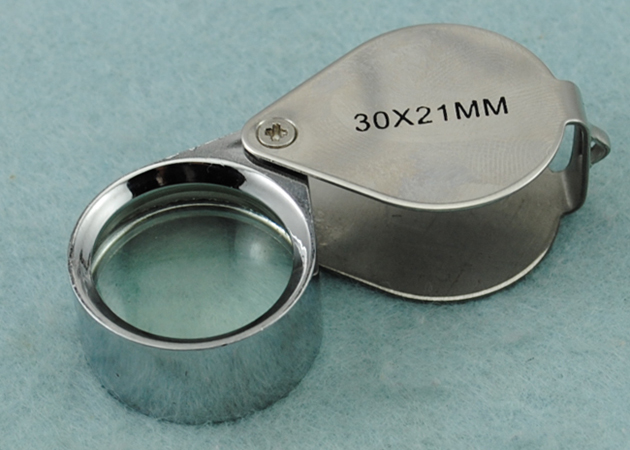 30 X 21mm 放大镜 可用于观测钢笔尖