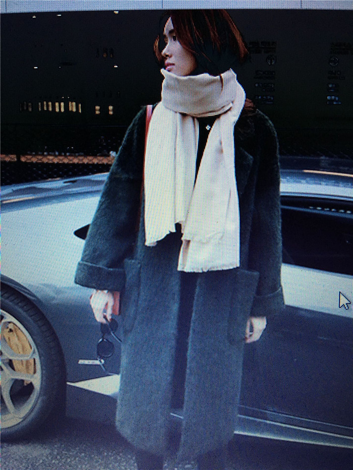 2015冬装新款韩版宽松长款呢子气质大衣加厚保暖过膝毛呢大衣外套