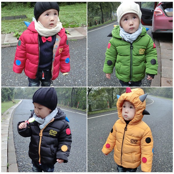 童装冬装新款婴儿衣服1-2-3-4岁男宝宝棉衣棉袄儿童羽绒棉服外套