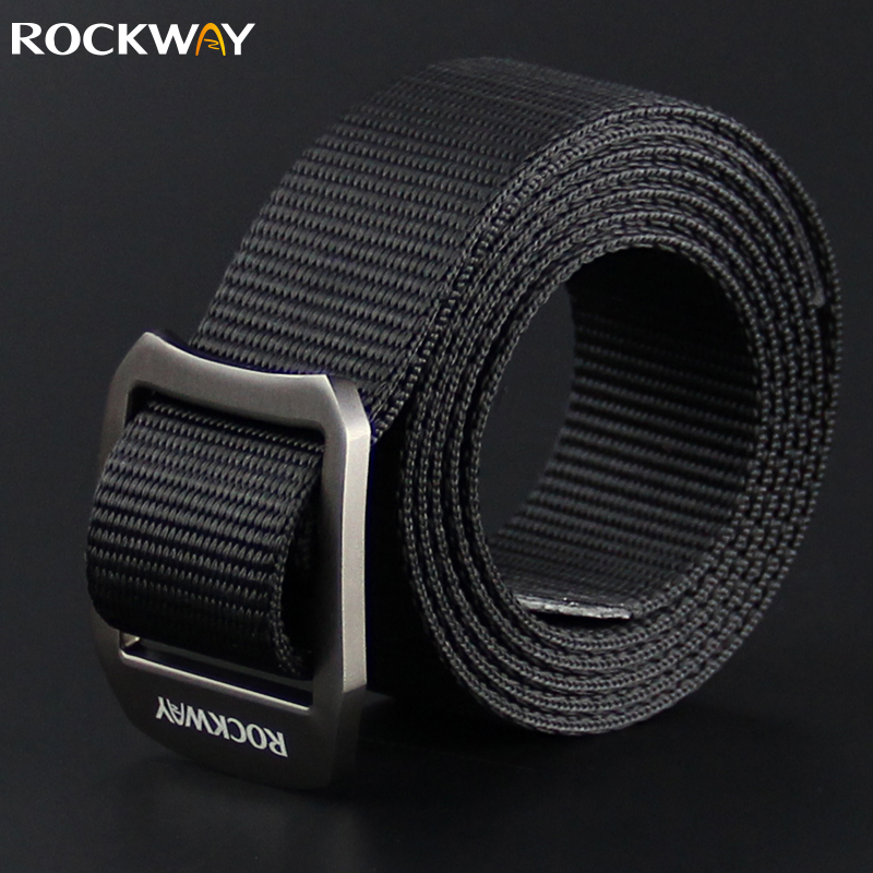 ROCKWAY专业双无极调节户外腰带 超轻超强铝合金分离式休闲皮带