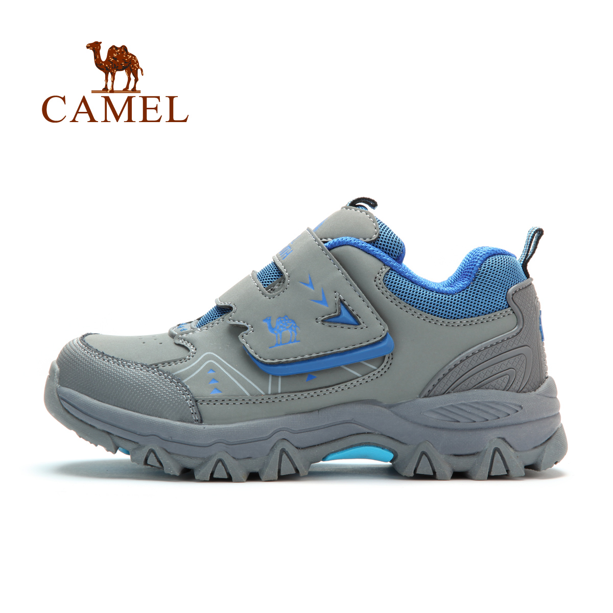 人气Camel/骆驼长距离MD魔术吸震防滑中国透气耐磨织物儿童登山鞋