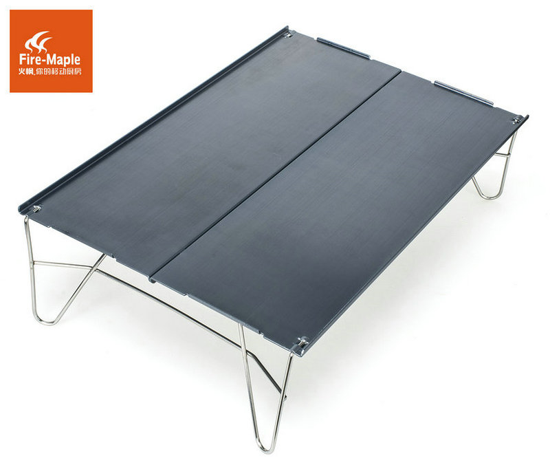 火枫户外正品FMB-913超轻折叠铝桌 野营便携式桌子 野外迷你茶桌