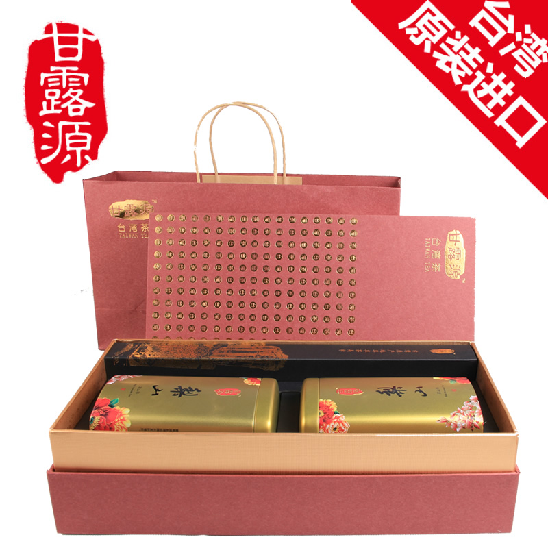 台湾茶 梨山茶 正品乌龙茶 茶叶礼盒装 原装进口高冷茶 高山茶