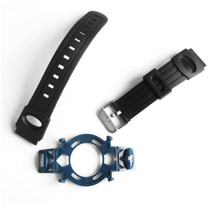 百圣牛pasnew儿童手表带子 电子表防水橡胶表带原装正品配件原厂