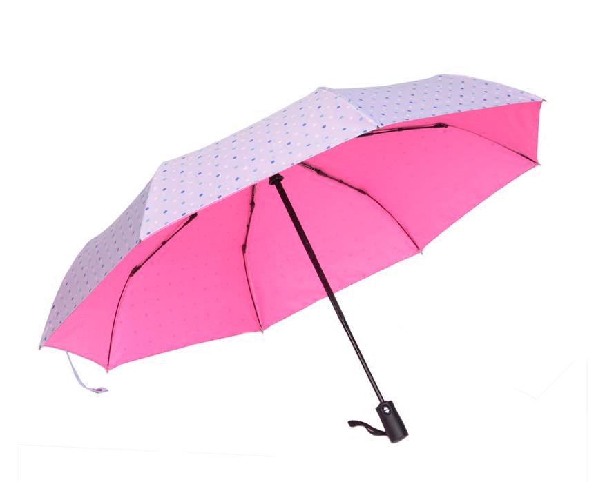 新品三折叠全自动伞晴雨伞遮阳伞防晒伞的创意双层超大折叠雨伞女