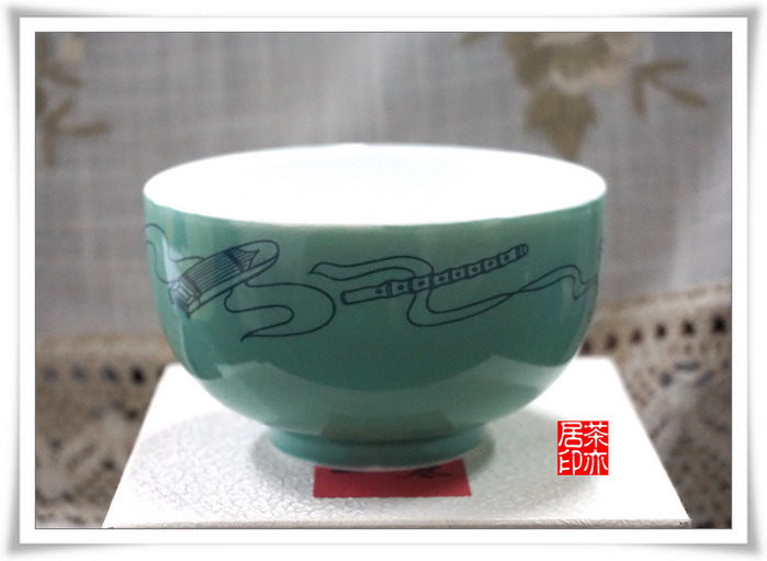 【现货】◆日本抹茶碗 茶碗 绿釉 抹茶道◆杭州茶亦居