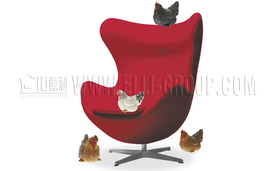 经典设计鸡蛋椅Egg chair现代创意休闲椅子时尚转椅洽谈会客躺椅