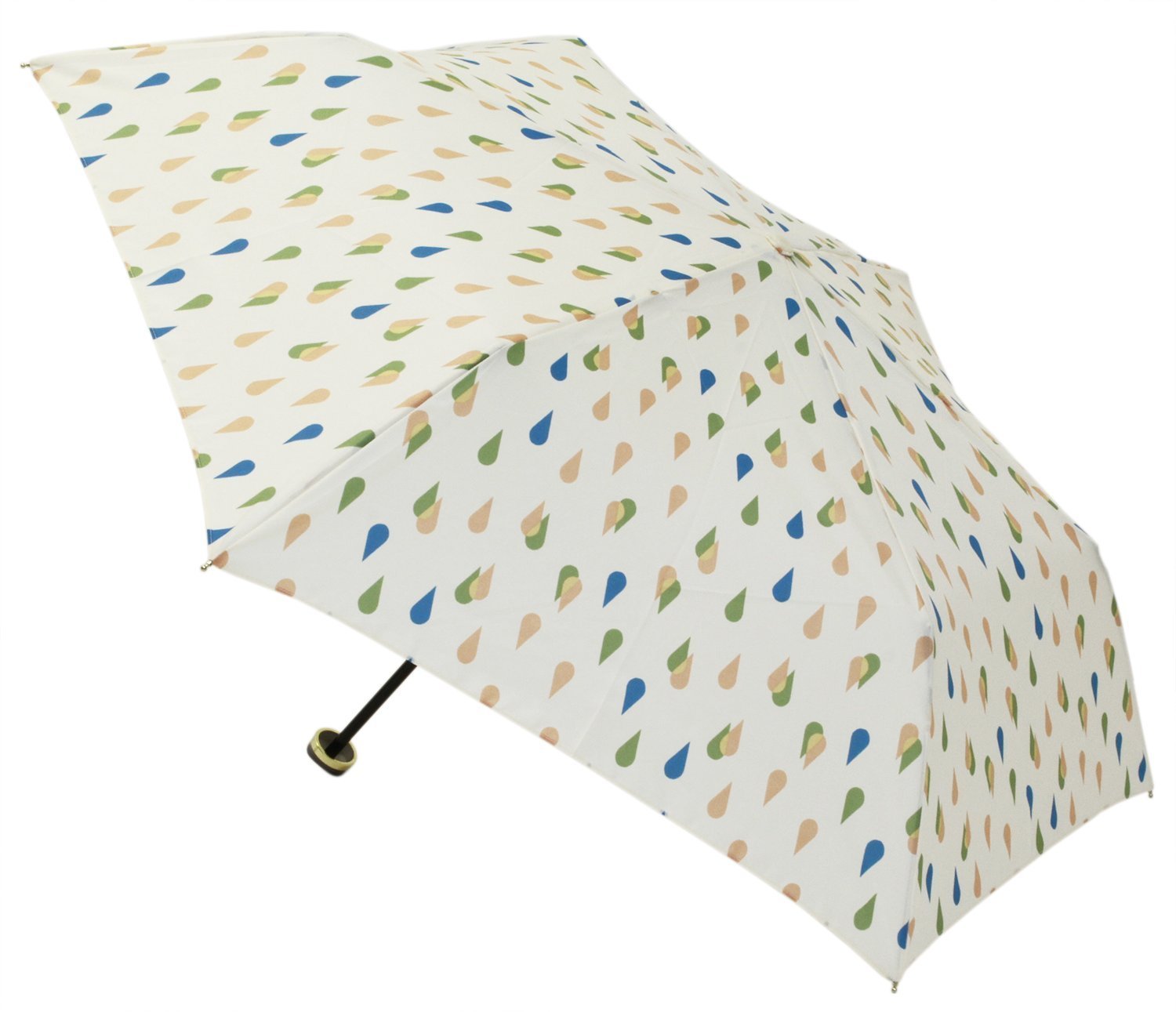 日本代购 wpc 水滴 雨滴雨伞 短柄伞折叠伞 晴雨两用 附小包 现货