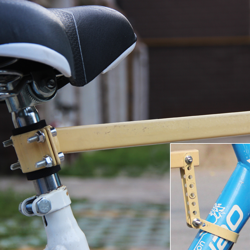 拉图儿童户外自行车儿童座椅三代主支架钢管+配件 单独链接